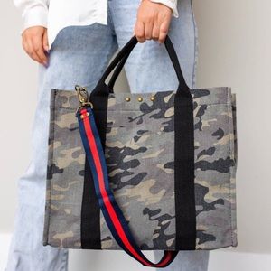 Camo Canvas Tote